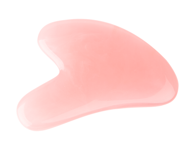 Brushworks Rose Resin Roller & Gua Sha