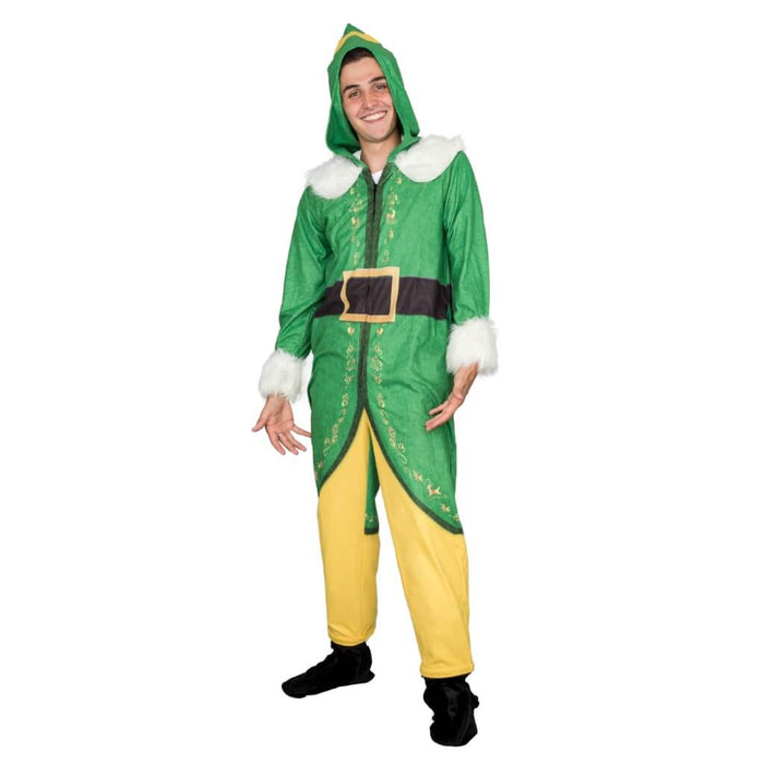 Elf Buddy Santa I Know Him Ugly Christmas Sweater 1