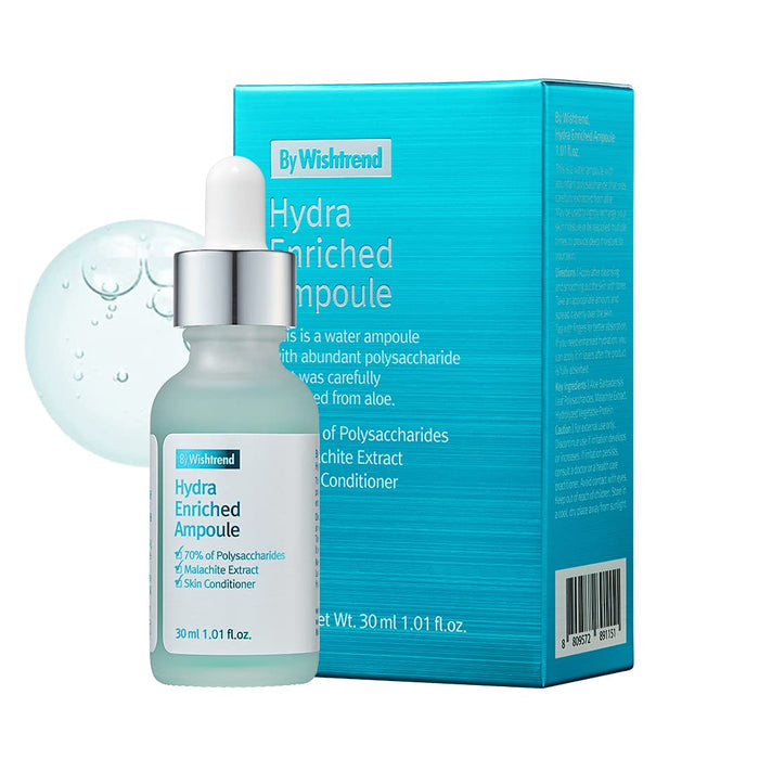 By Wishtrend Hydra Enriched Ampoule asian authentic genuine original korean skincare montreal toronto canada thekshop thekshop.ca natural organic vegan cruelty-free cosmetics kbeauty vancouver free shipping