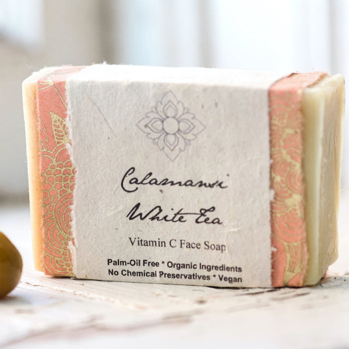 Unearth Malee Calamansi White Tea Vitamin C Facial soap