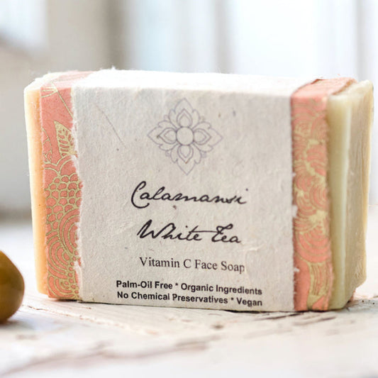 Unearth Malee Calamansi White Tea Vitamin C Facial soap