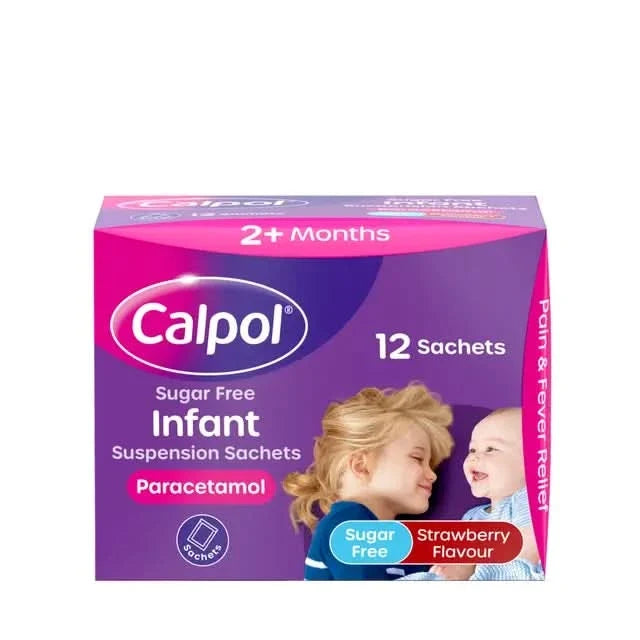 Calpol Sugar Free Suspension 2+ 5ml Sachets