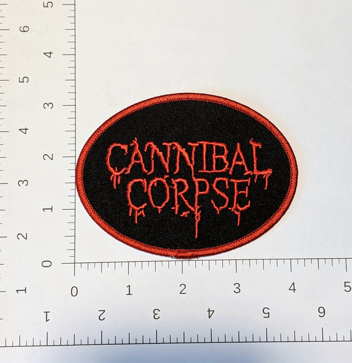 CANNIBAL CORPSE (Oval Logo) Patch