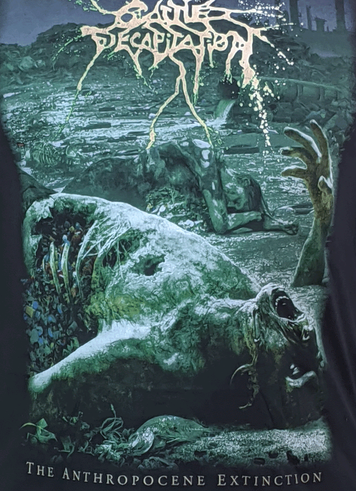 CATTLE DECAPITATION (Anthropocene Extinction) Men's T-Shirt