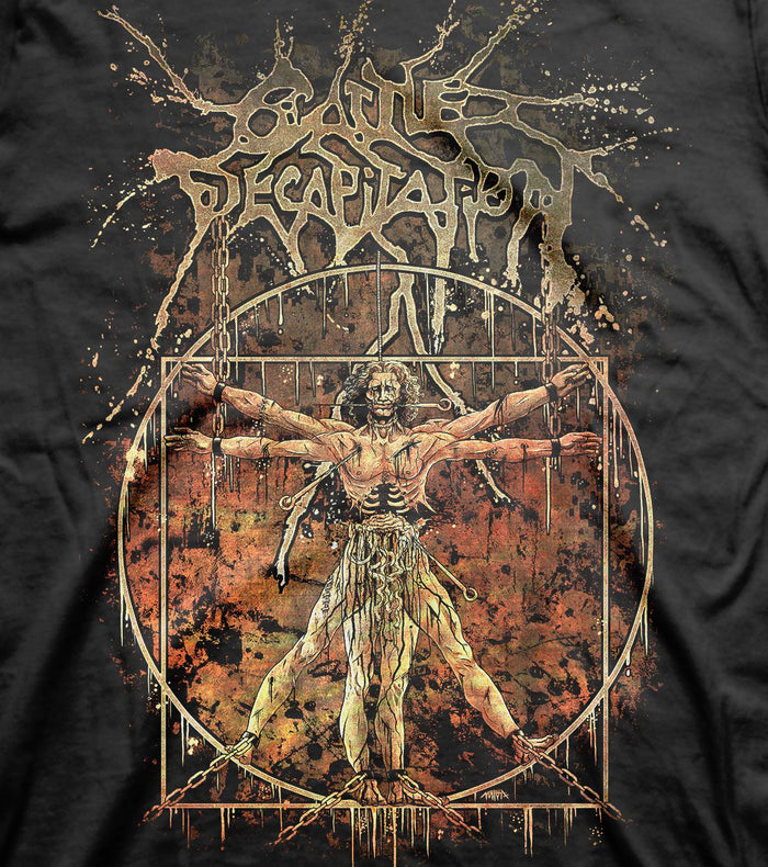 CATTLE DECAPITATION (Vitruvian) Men's T-Shirt