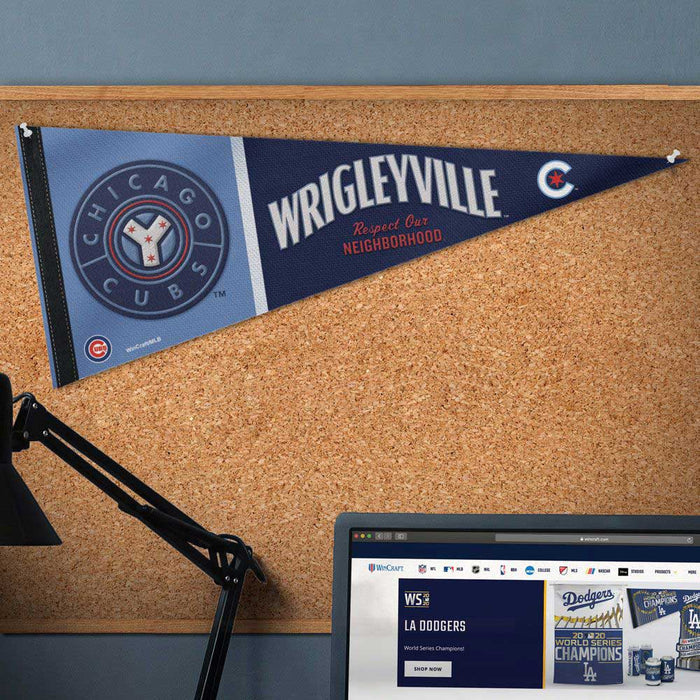 Chicago Cubs City Connect Premium Pennant