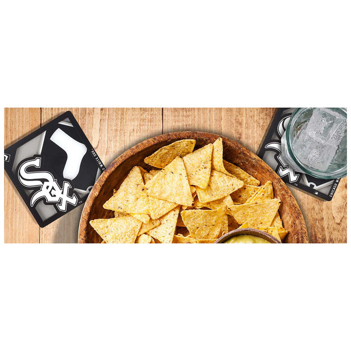 Chicago White Sox 3D 2-Pack Coaster Set