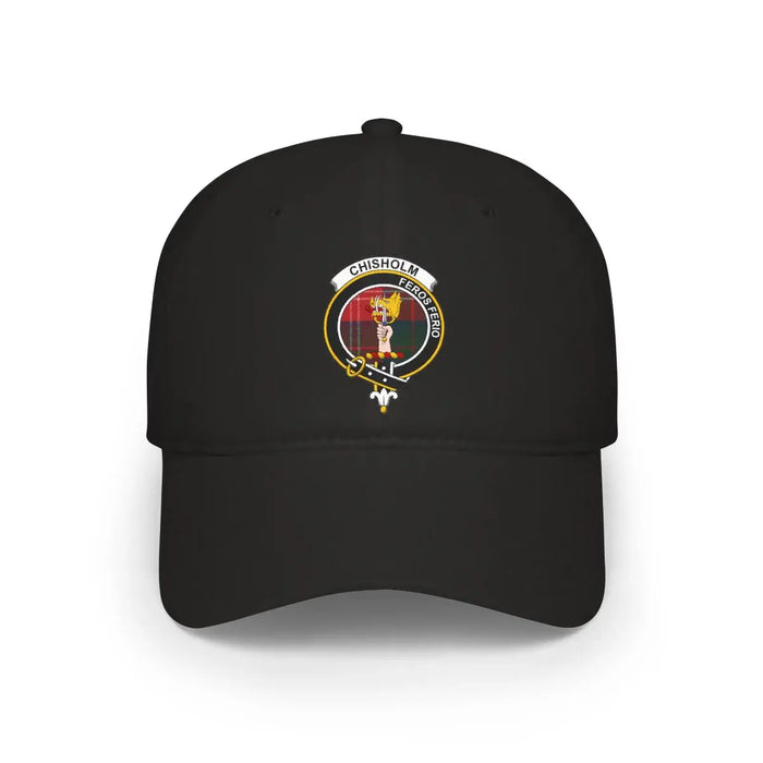 Black Chisholm cap with front crest