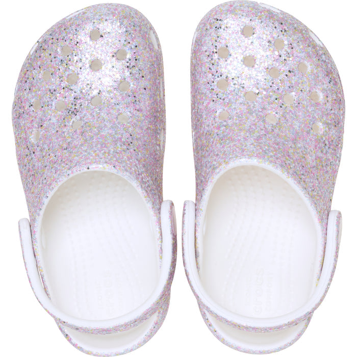 Classic Fantasy Glitter Clog T - Beyaz