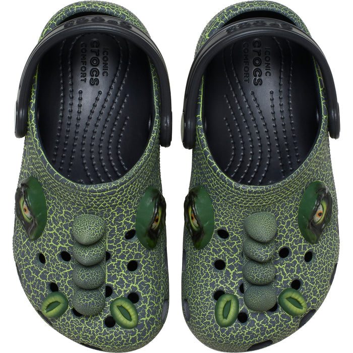 Classic IAM Scary Dino Clog T - Siyah