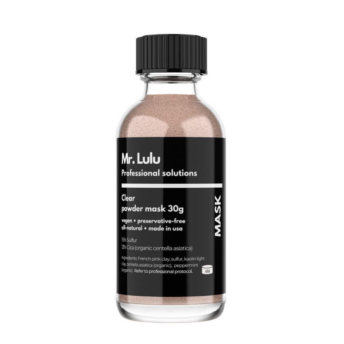Clear Powder Mask