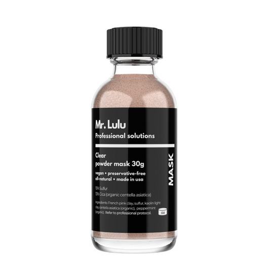 Clear Powder Mask
