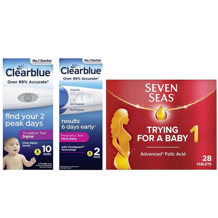 Clearblue & Seven Seas Conception Care Bundle