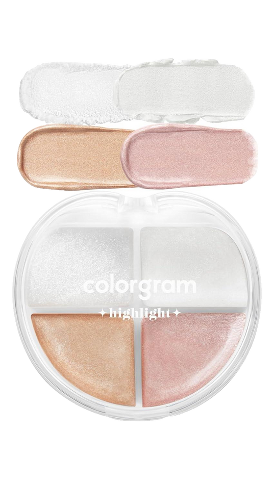 [Colorgram] Tintory Highlighter Palette 02 Cream Balm-Luxiface.com