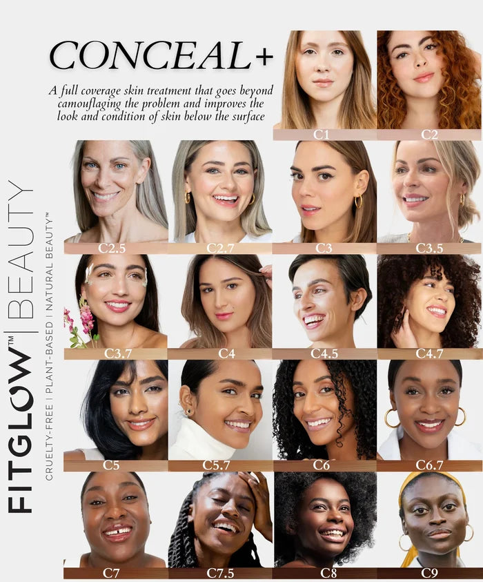 Fitglow Beauty | CONCEAL + Shade Finder