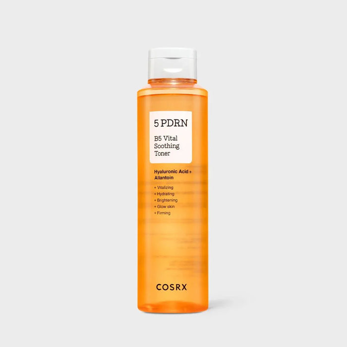 COSRX 5 PDRN B5 Vital Soothing Toner 280ml Korean hydrating toner with Vitamin B5, 5 PDRN Complex and hyaluronic acid for glowing and healthy-looking glass skin