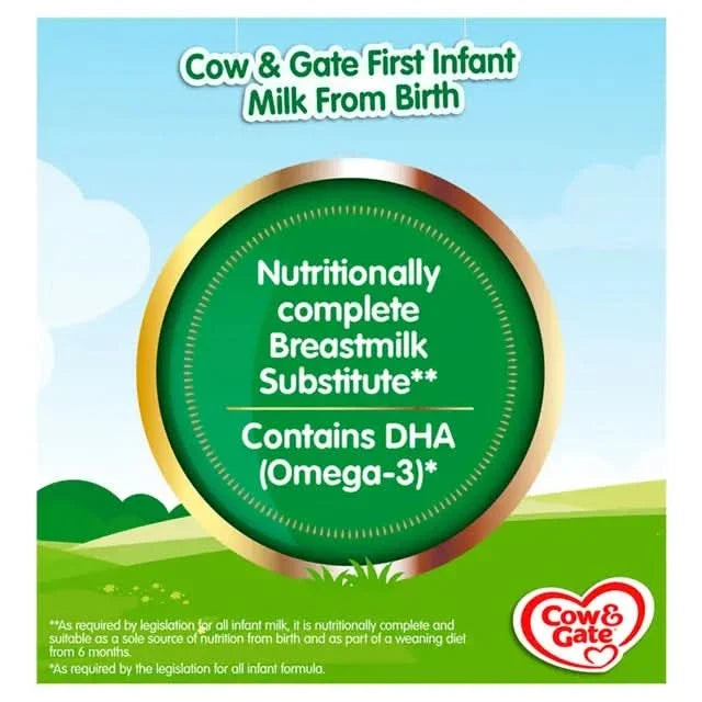 Cow & Gate 1 First Baby Milk Formula From Birth 800g x3