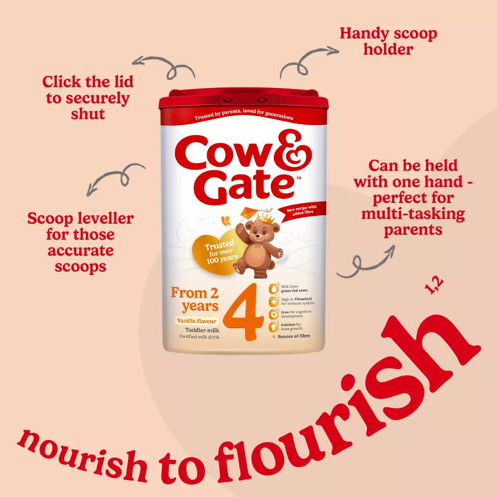 Cow & Gate 4 Toddler Milk Formula 2-3 Years 800g