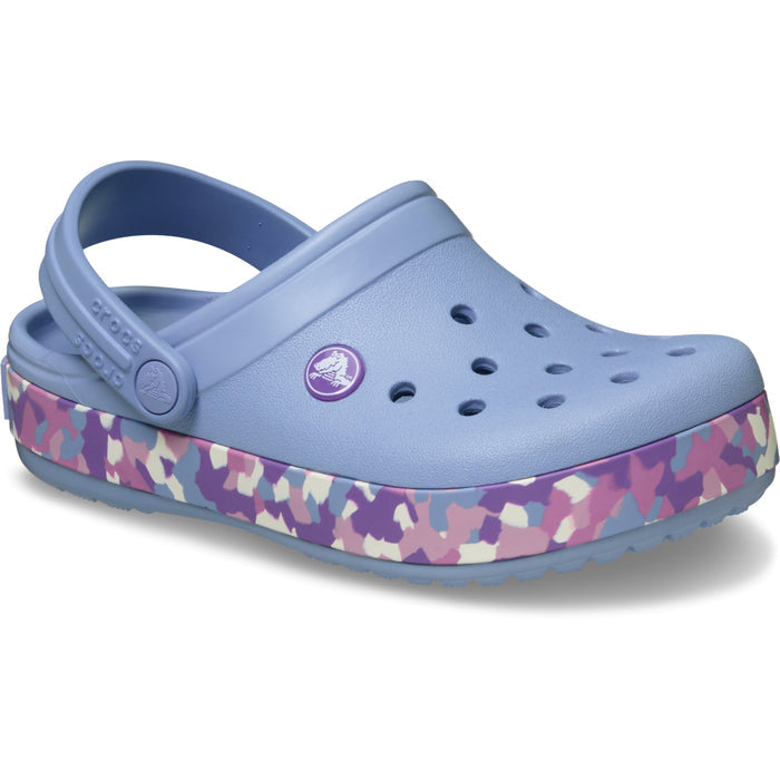 Crocband Glow Confetti BandCgK - Blue Haze/Multi