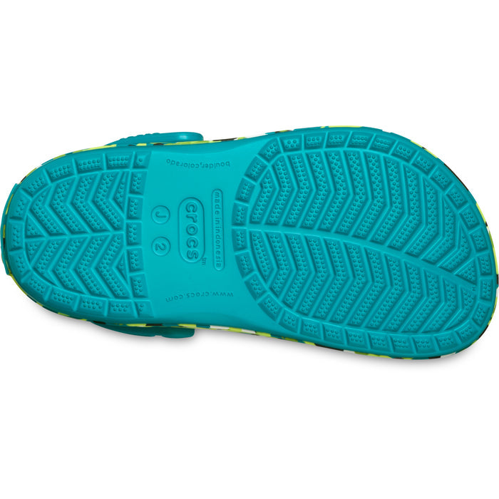 Crocband Glow Confetti BandCgK - Turbo Teal/Multi