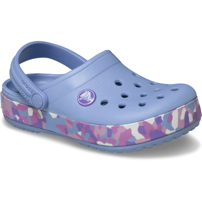 Crocband Glow Confetti BandCgT - Blue Haze/Multi