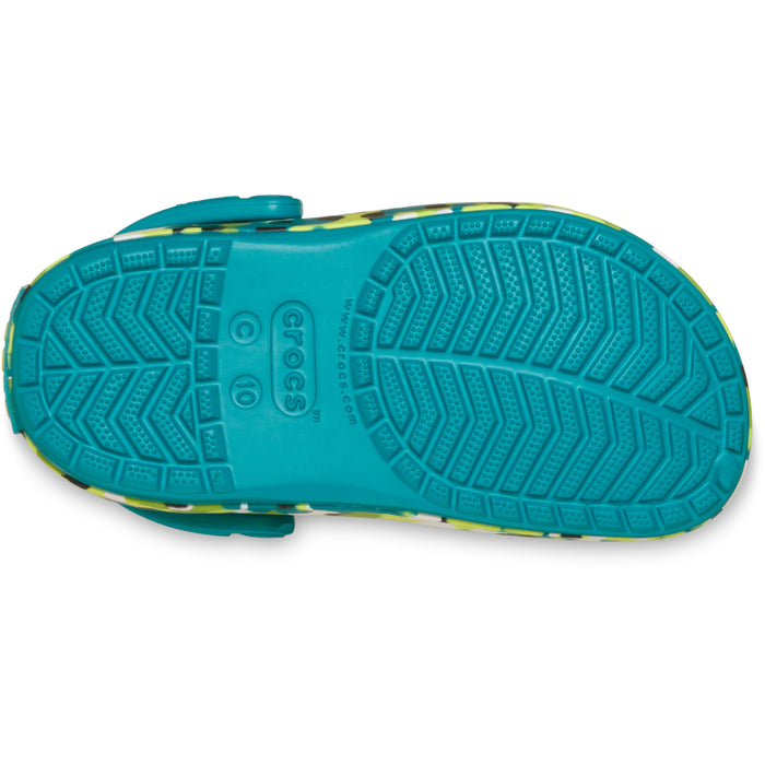 Crocband Glow Confetti BandCgT - Turbo Teal/Multi
