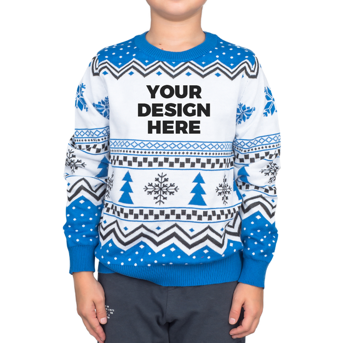 Custom Youth Ugly Christmas Sweater