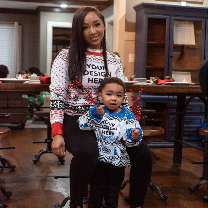 Custom Youth Ugly Christmas Sweater