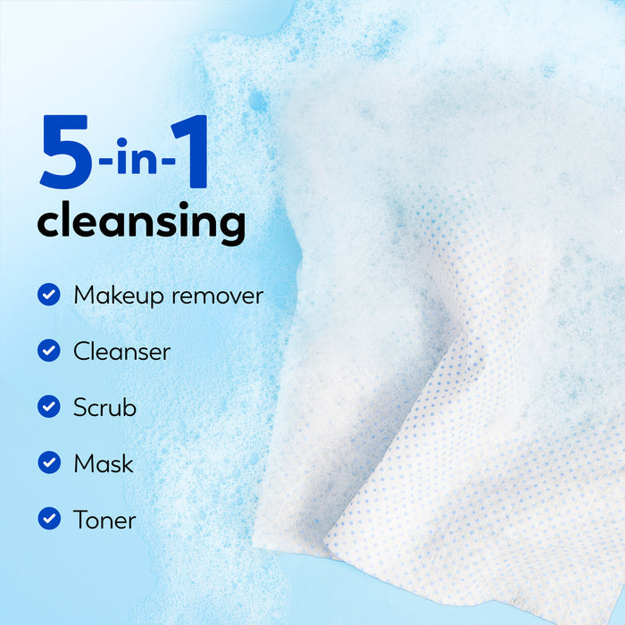 Daily Facials | Cleansing Cloths | Deeply Purifying Clean, 66 Ct
