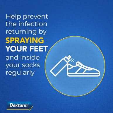 Daktarin Activ Spray Powder 100g
