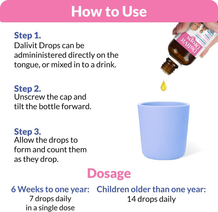 DaliVit Drops Multivitamin Drops for Babies & Toddlers 50ml