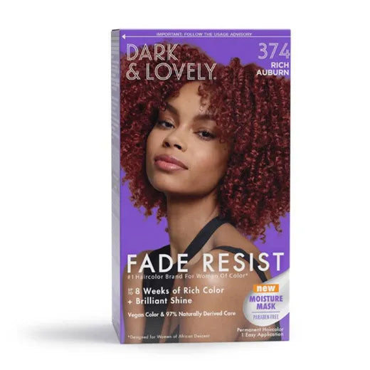 Dark & Lovely Fade Resist Hair Color - 374 Rich Auburn
