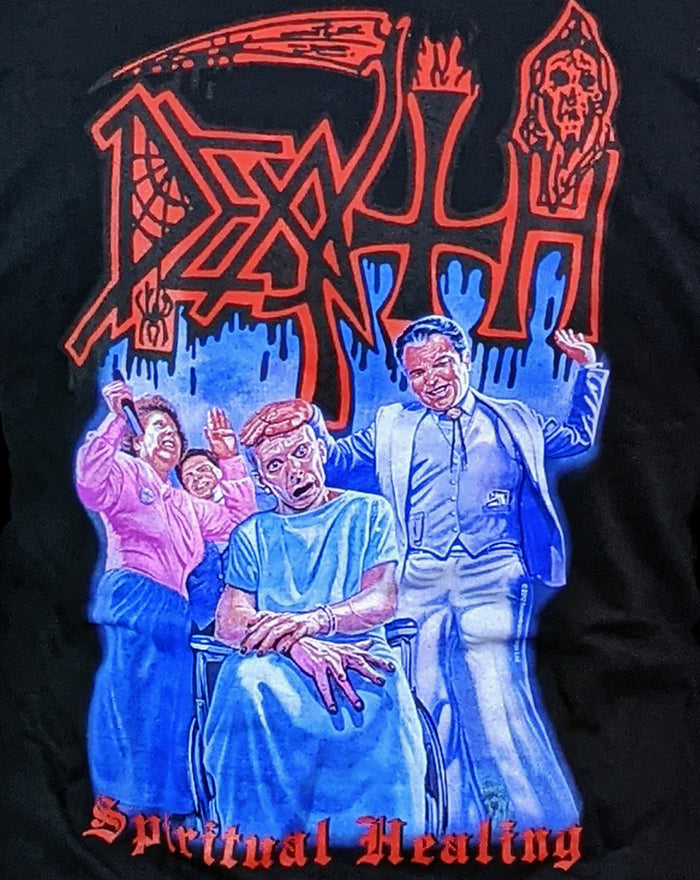 DEATH (Spiritual Healing) Men's Zip-Up Hoodie