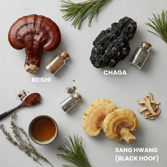 Deep Radiance Essence + Serum with Triple Mushroom Complex: Reishi + Chaga + Sang Hwang