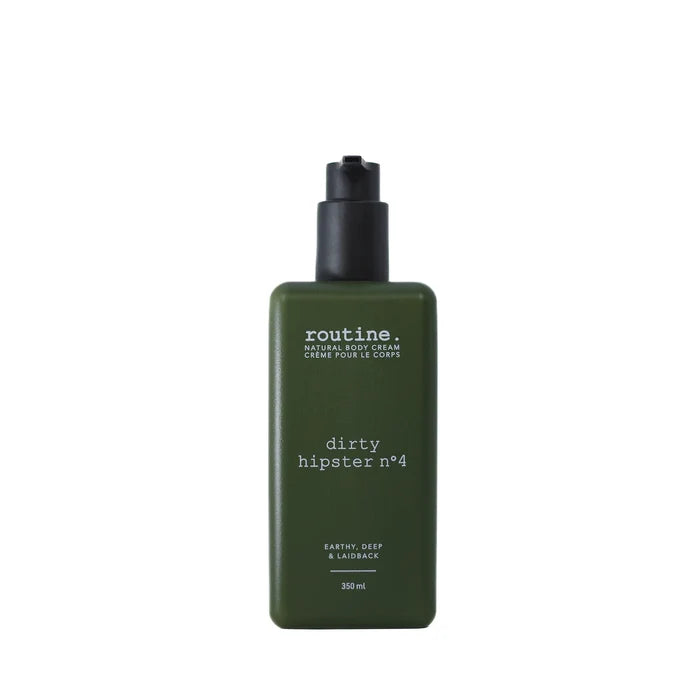 Routine | Dirty Hipster No. 4 Natural Body Cream