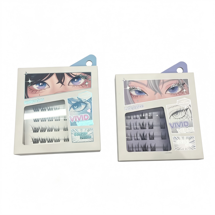 Dollylashes Vivid Verse Glue Free Colored Lashes