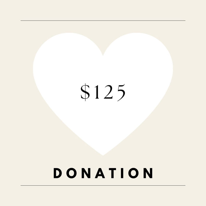 DONATION $125