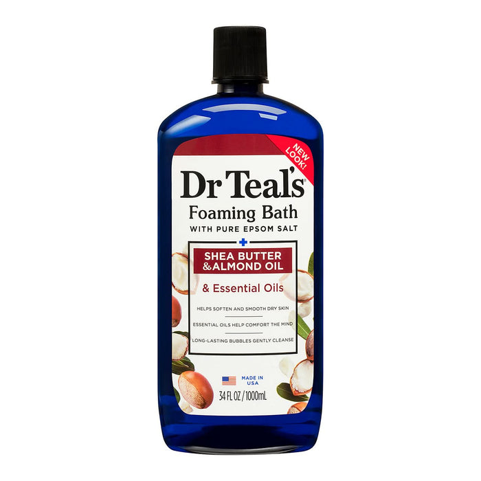 Dr Teal's Foaming Bath Shea Butter & Almond Oil 1L