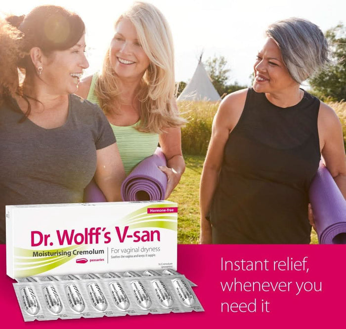 Dr Wolff's V-san MoistCream Cremolum Pessary