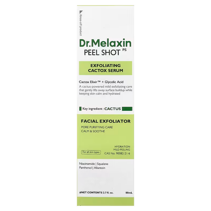 Dr.Melaxin Peel Shot Exfoliating Cactox Serum 80ml