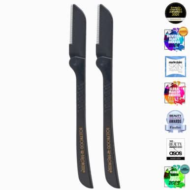 Duo Hollywood Browzer Dermaplaner- Black & Gold