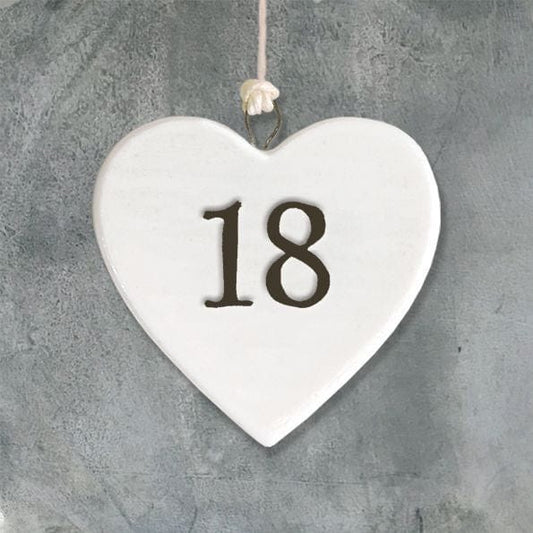 East of India East of India Porcelain Heart - Age 18