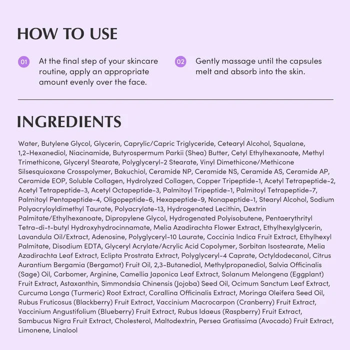 Eqqualberry Bakuchiol Plumping Capsule Cream 50ml