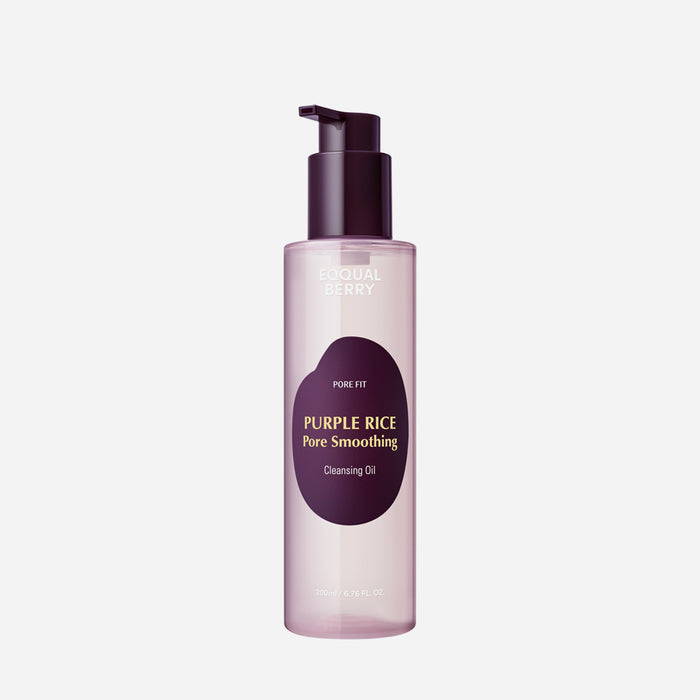 EQQUALBERRY Purple Rice Pore Smoothing Cleansing Oil pore smoothing cleansing oil for makeup removal
