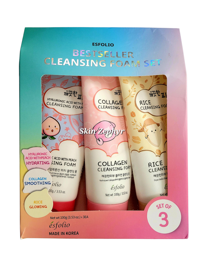 Esfolio Best Selling Cleansing Foam Set