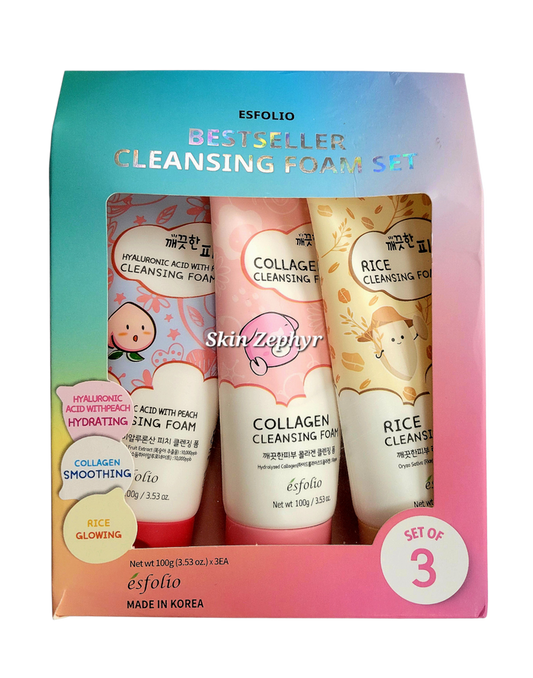 Esfolio Best Selling Cleansing Foam Set