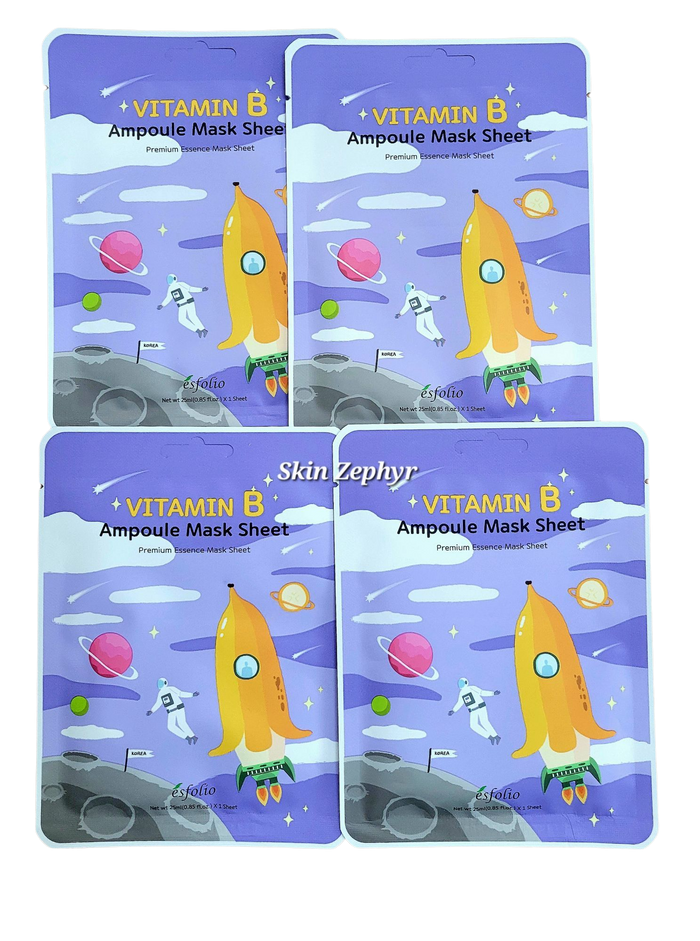 Esfolio Vitamin B Ampoule Mask Sheet