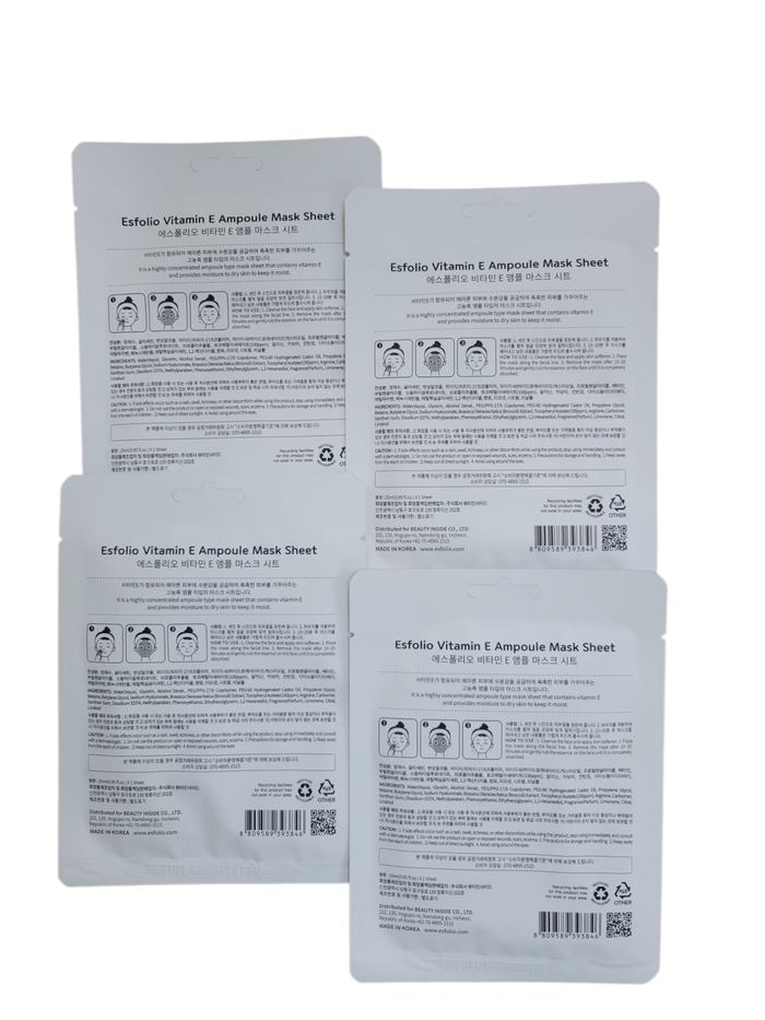 Esfolio Vitamin E Ampoule Mask Sheets