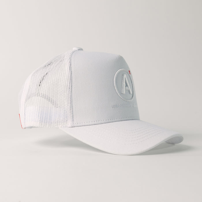 Essentials Mesh Trucker (White)