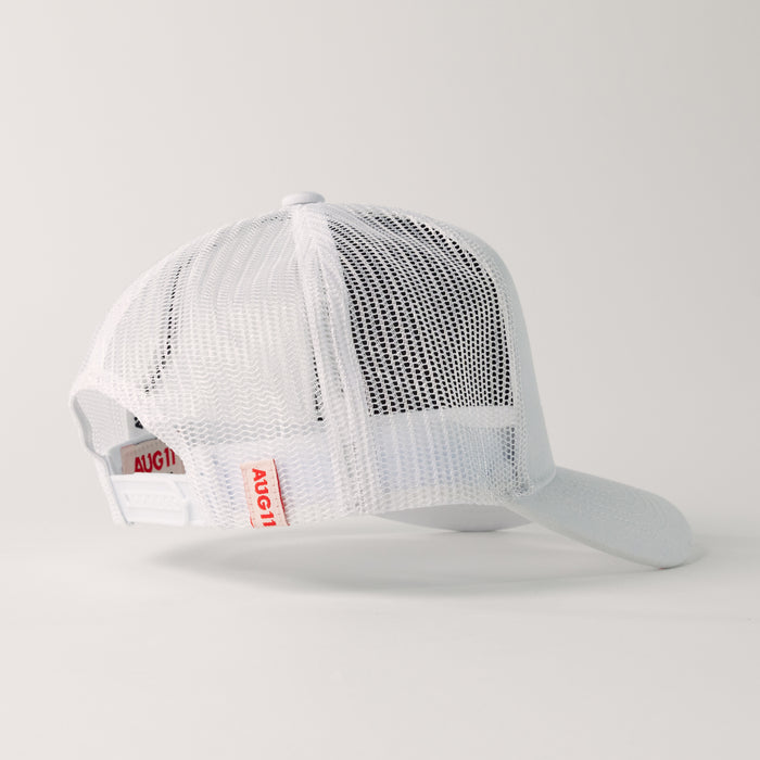 Essentials Mesh Trucker (White)